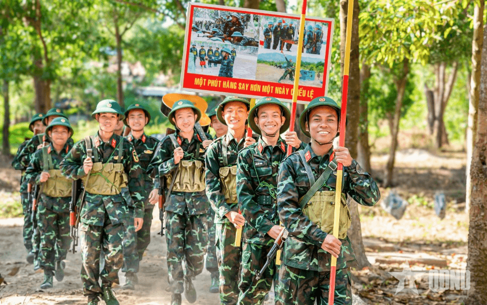 Những dấu mốc trưởng thành của chiến sĩ
