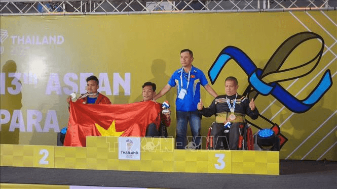 ASEAN Para Games 13: Điền kinh Việt Nam có thêm huy chương vàng môn ném lao