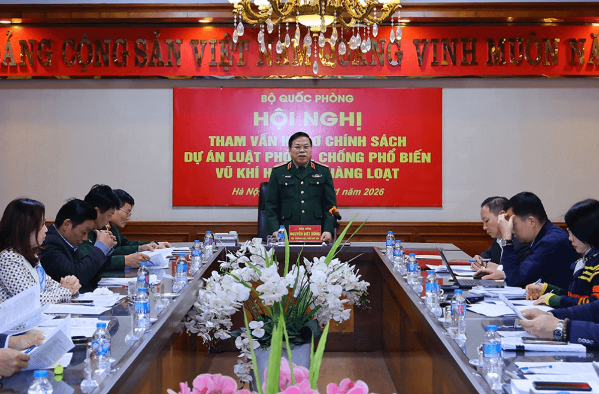 Xây dựng Luật Phòng, chống phổ biến vũ khí hủy diệt hàng loạt: Bước tiến bảo đảm hiệu lực pháp lý và các cam kết quốc tế