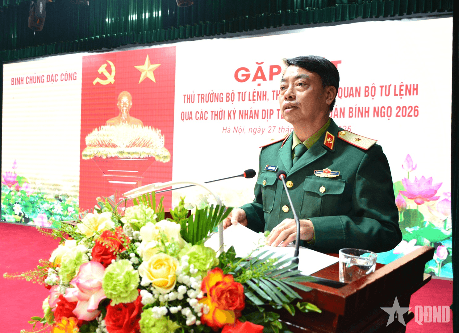 Binh chủng Đặc công gặp mặt thủ trưởng Bộ tư lệnh qua các thời kỳ