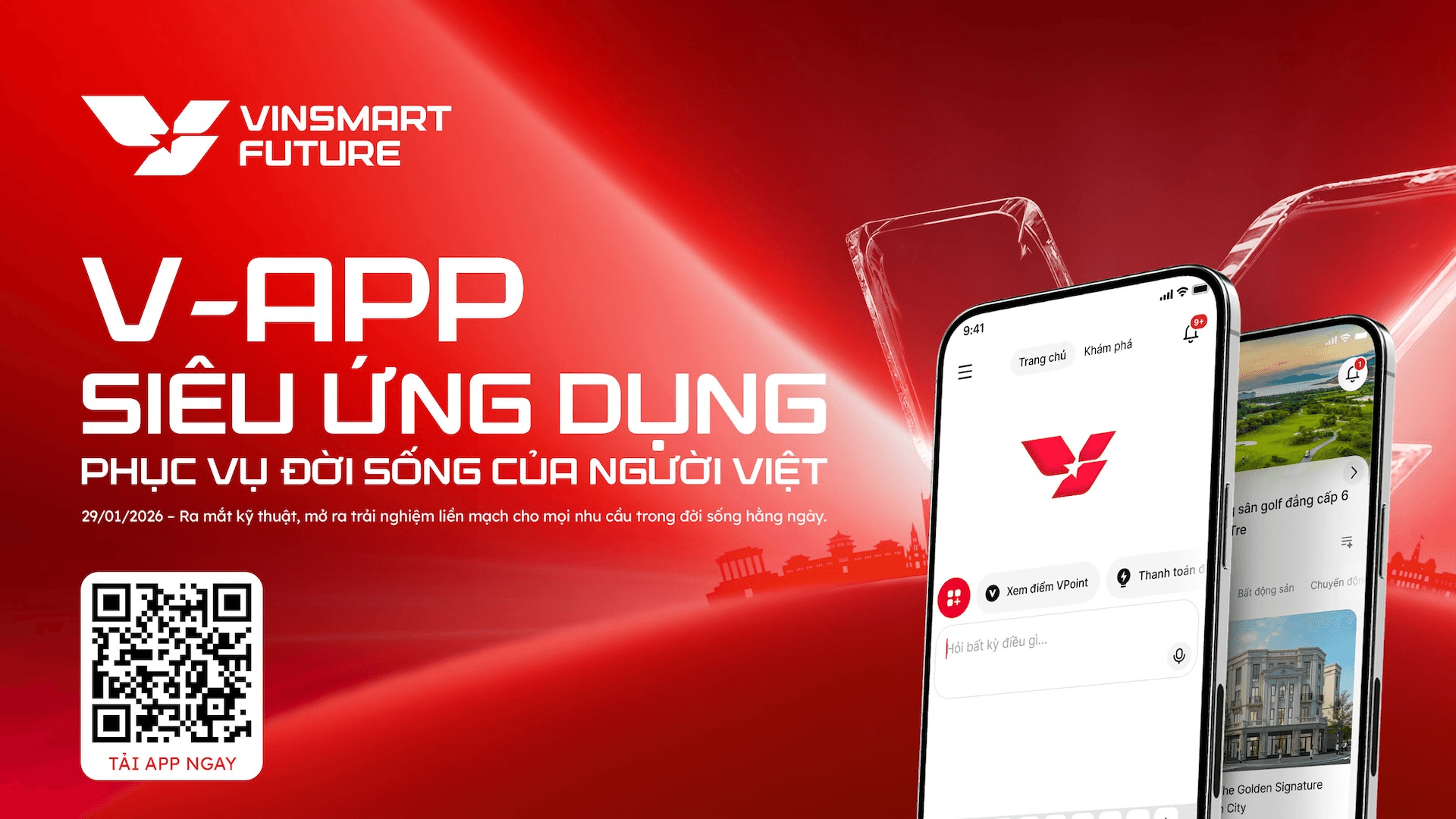 VinSmart Future ra mắt siêu ứng dụng V-App