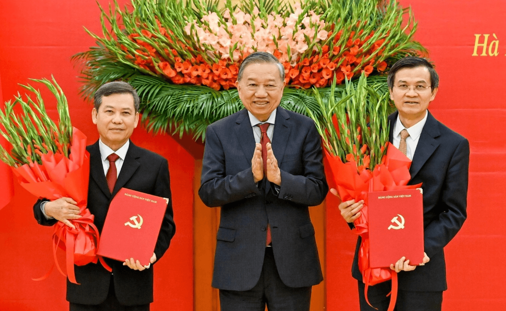 Bộ Chính trị quyết định phân công, bổ nhiệm, chỉ định Trưởng ban Nội chính Trung ương và Giám đốc Học viện Chính trị quốc gia Hồ Chí Minh