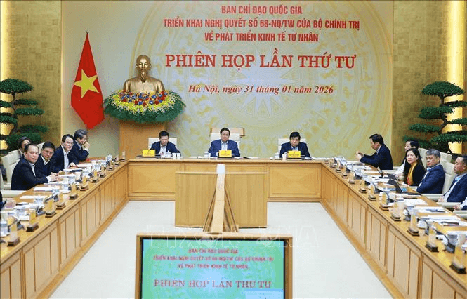 Thủ tướng Phạm Minh Chính: Thực hiện “5 thông”, “5 tiên phong” để phát triển kinh tế tư nhân