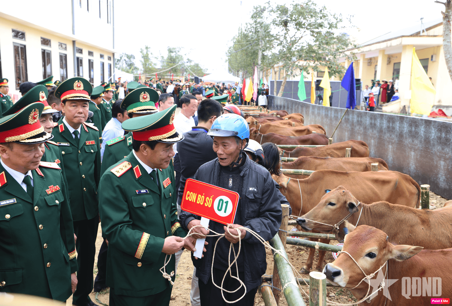 Thượng tướng Lê Đức Thái dự Chương trình “Xuân Biên phòng ấm lòng dân bản” năm 2026 tại Hà Tĩnh
