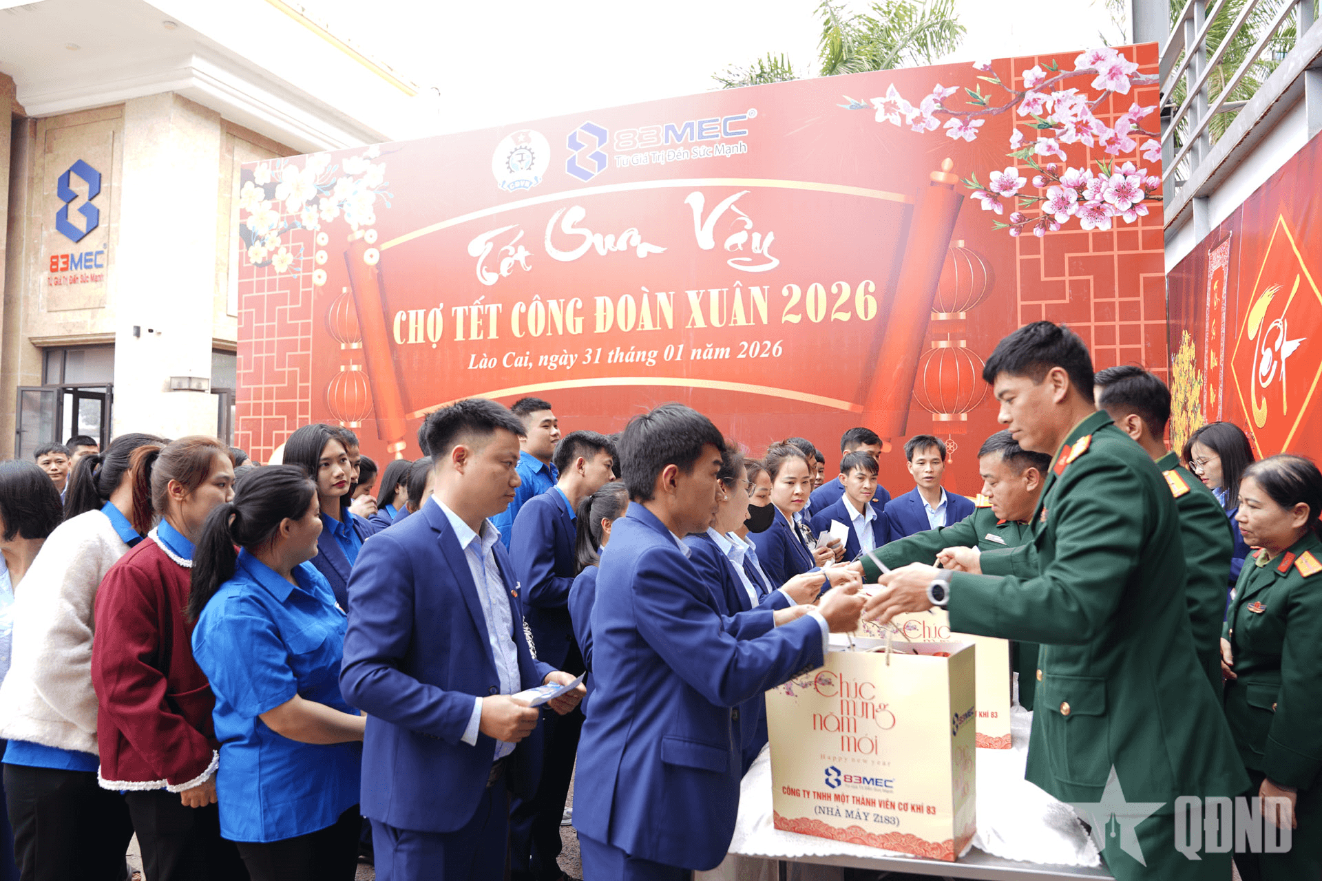 Nhà máy Z183: Lan tỏa yêu thương qua chương trình “Tết sum vầy - Xuân ơn Đảng”