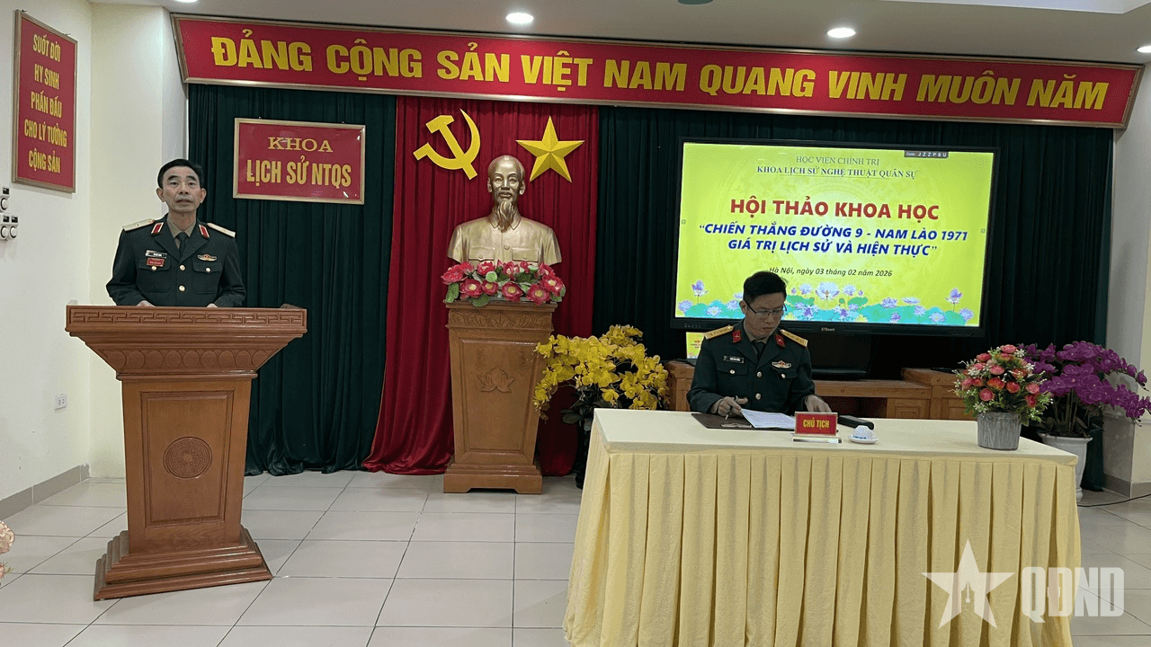 Hội thảo “Chiến thắng Đường 9 - Nam Lào 1971, giá trị lịch sử và hiện thực”