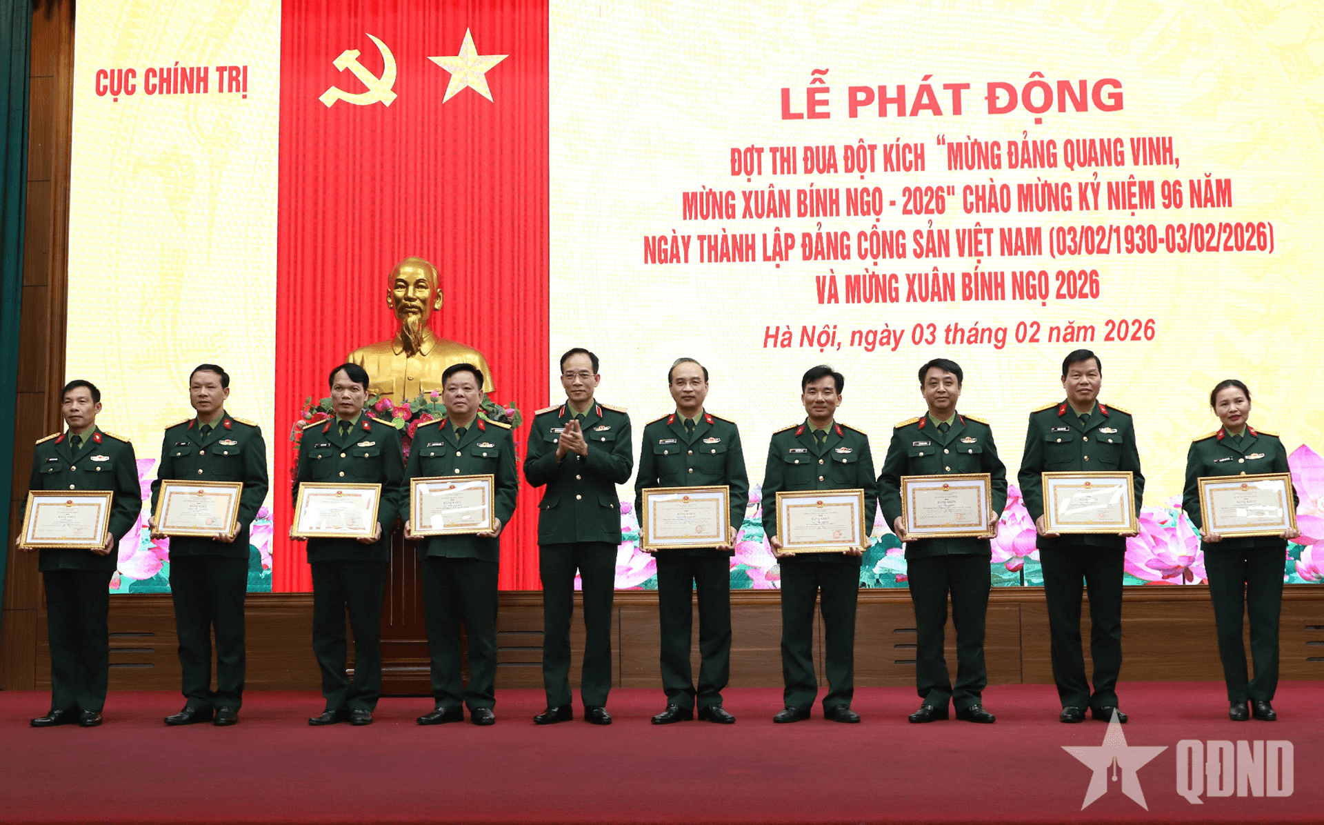 Phát động thi đua đột kích “Mừng Đảng quang vinh, mừng Xuân Bính Ngọ 2026”