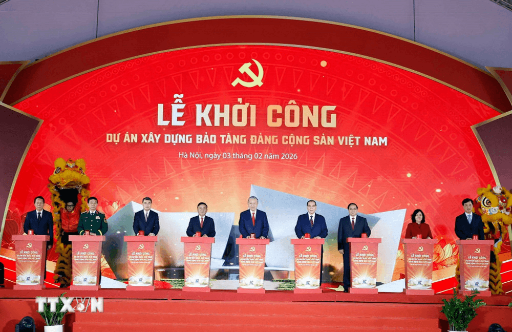 Tổng Bí thư Tô Lâm dự Lễ khởi công dự án xây dựng Bảo tàng Đảng Cộng sản Việt Nam