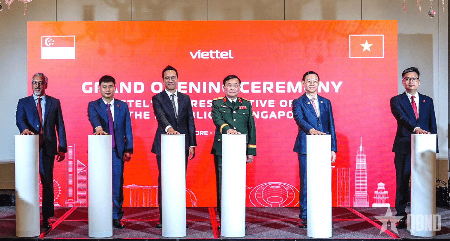 Viettel khai trương Văn phòng đại diện tại Singapore