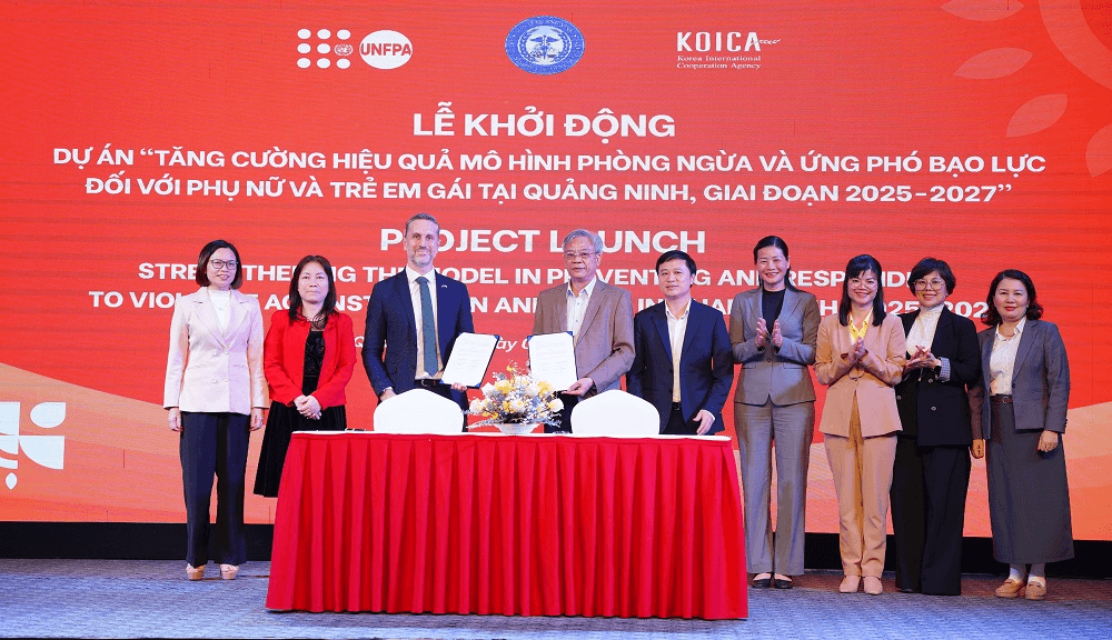 Khởi động dự án phòng ngừa, ứng phó bạo lực với phụ nữ, trẻ em gái tại Quảng Ninh