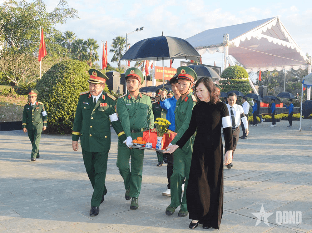 Thượng tướng Võ Minh Lương dự truy điệu, an táng 15 hài cốt liệt sĩ tại Đồng Nai