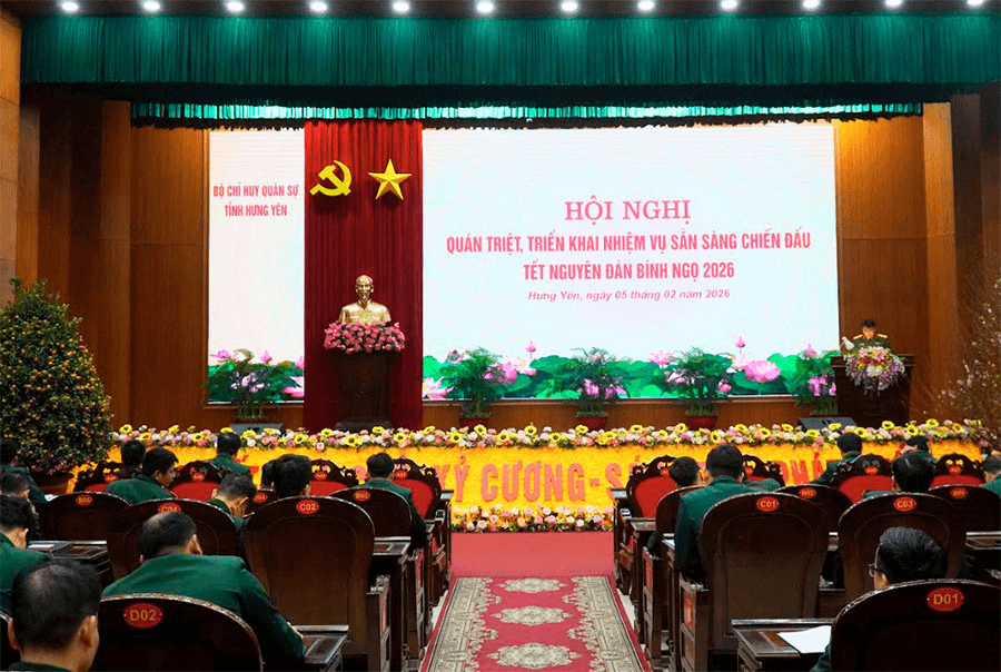 Bộ CHQS tỉnh Hưng Yên: Triển khai nhiệm vụ sẵn sàng chiến đấu Tết nguyên đán