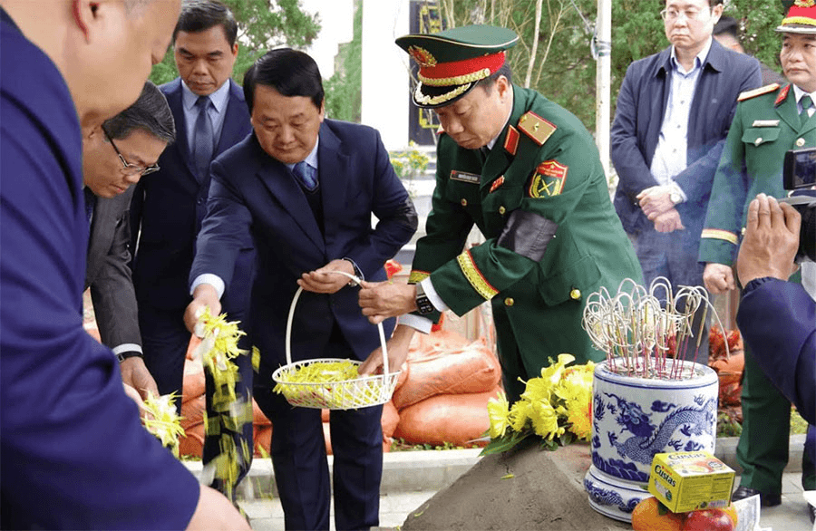Lễ viếng, truy điệu và an táng hài cốt liệt sĩ tại tỉnh Tuyên Quang