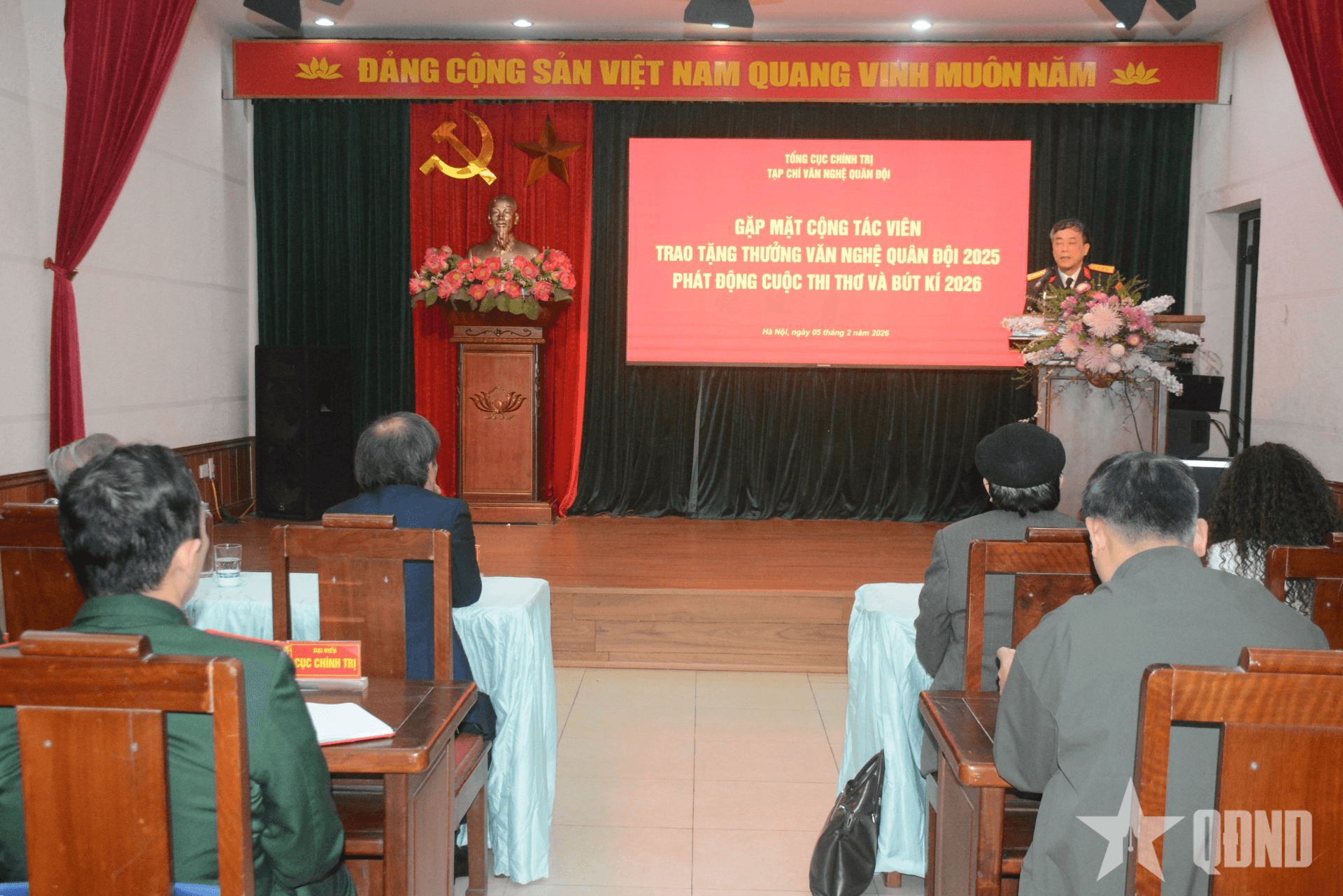 Tạp chí Văn nghệ Quân đội phát động Cuộc thi thơ và ký