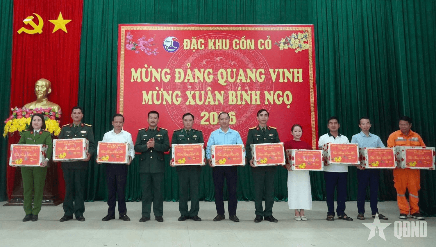 Các đơn vị LLVT ở đặc khu Cồn Cỏ đón Tết bảo đảm an toàn, sẵn sàng chiến đấu cao