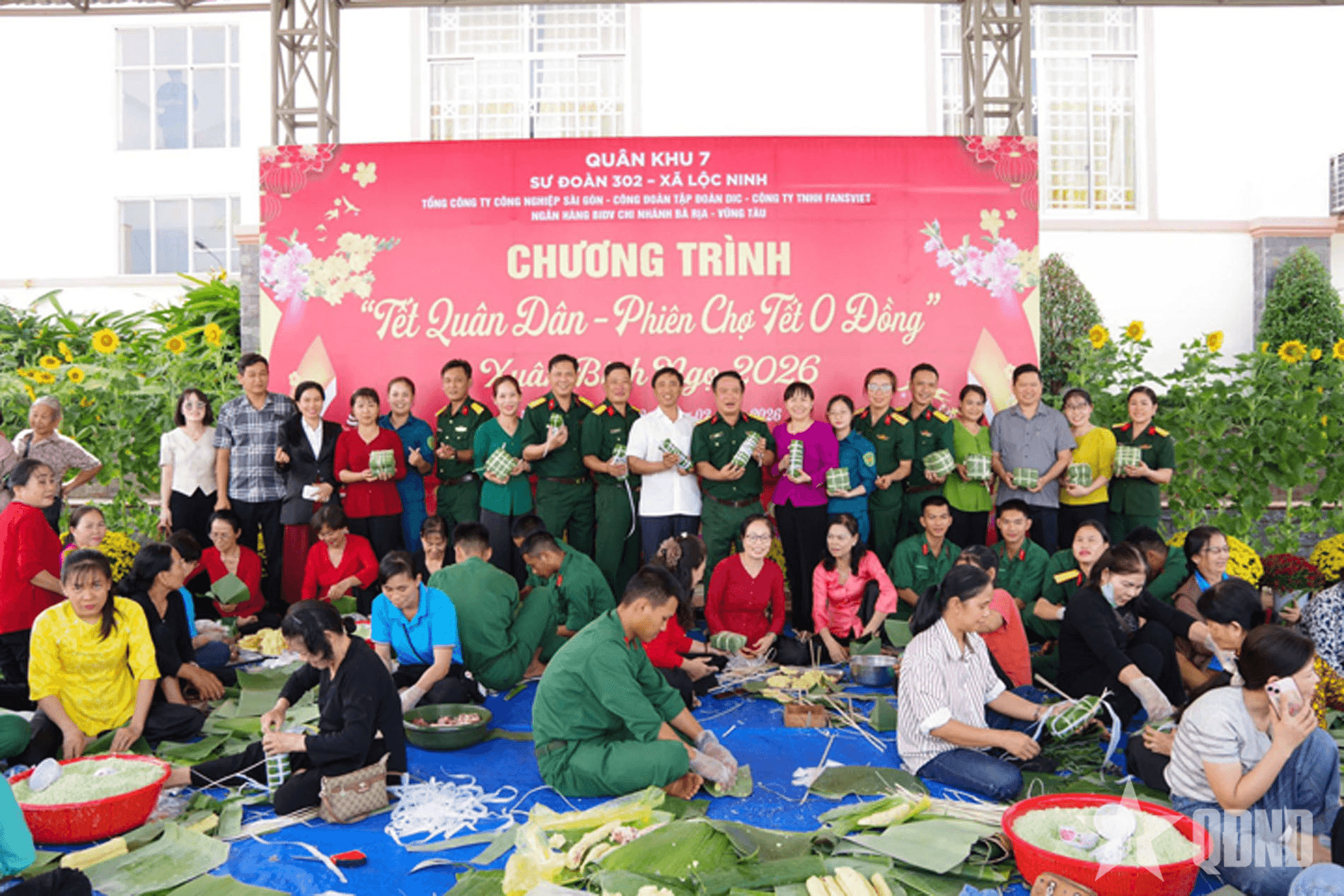 Ấm áp “Tết quân dân” tại xã Lộc Ninh, tỉnh Đồng Nai