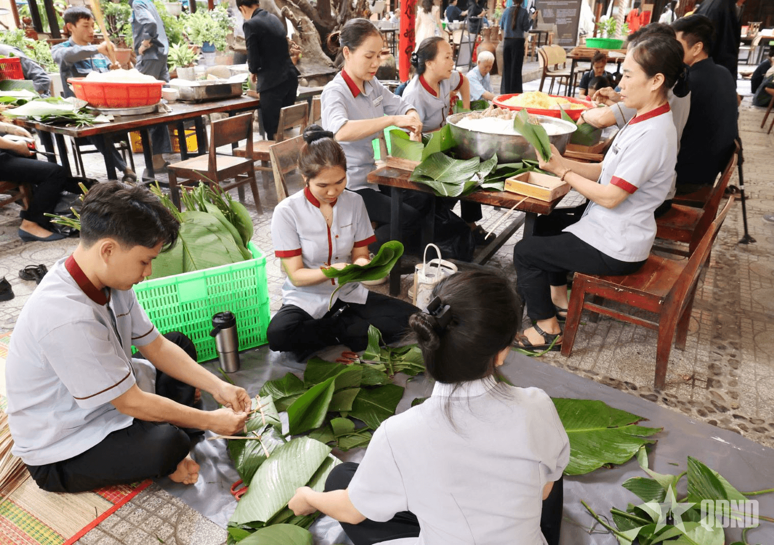 Khánh Hòa: Rộn ràng lễ hội gói bánh chưng chào Xuân Bính Ngọ 2026