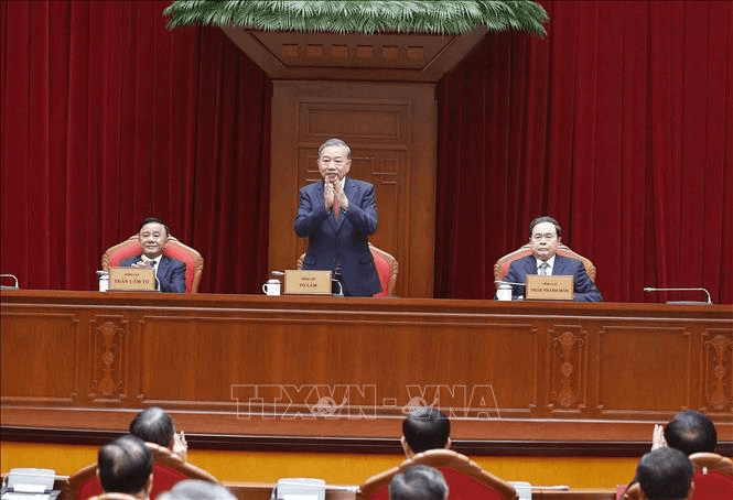 Tổng Bí thư Tô Lâm gặp mặt thành viên các Tiểu ban chuẩn bị Đại hội XIV của Đảng