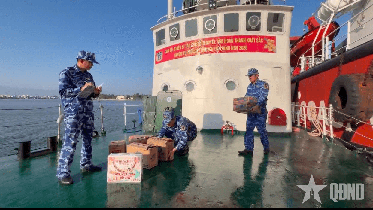 Cán bộ, chiến sĩ Hải đội 202: Sẵn sàng lên đường trực Tết dài ngày trên biển