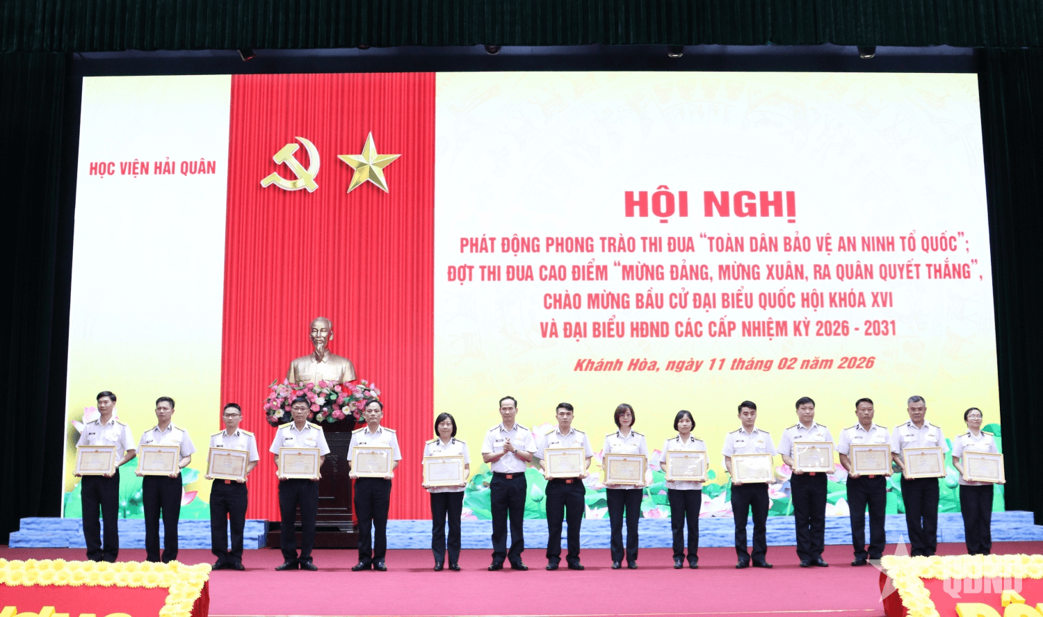 Học viện Hải quân phát động các phong trào thi đua, đợt thi đua cao điểm