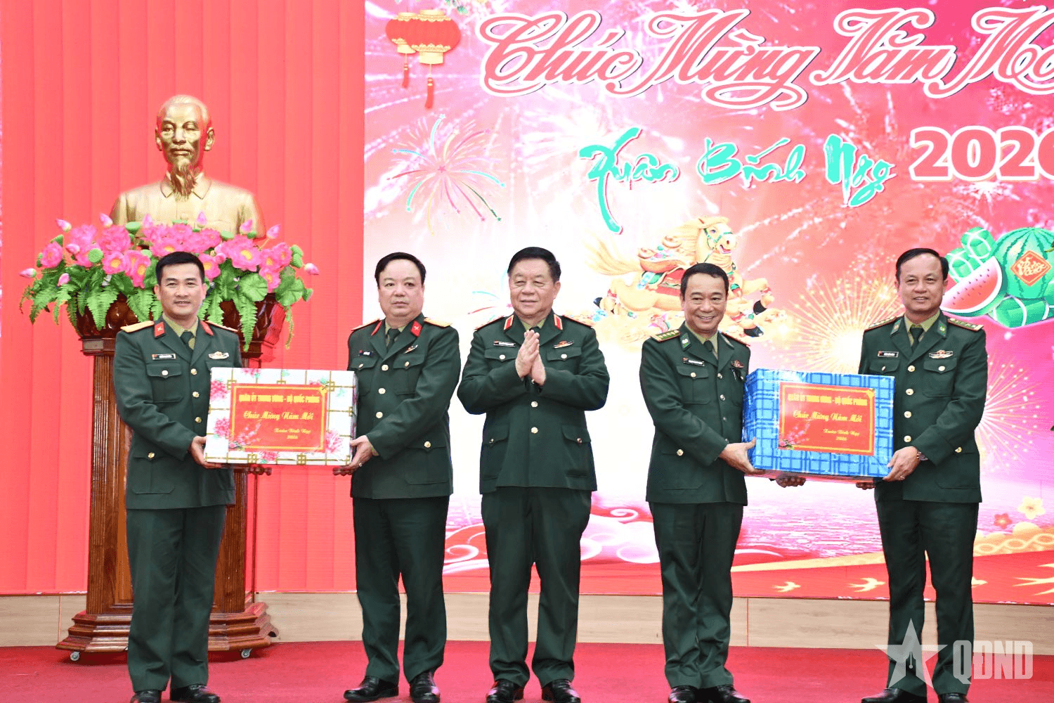Đại tướng Nguyễn Trọng Nghĩa thăm, chúc Tết cán bộ, chiến sĩ LLVT tỉnh Quảng Trị