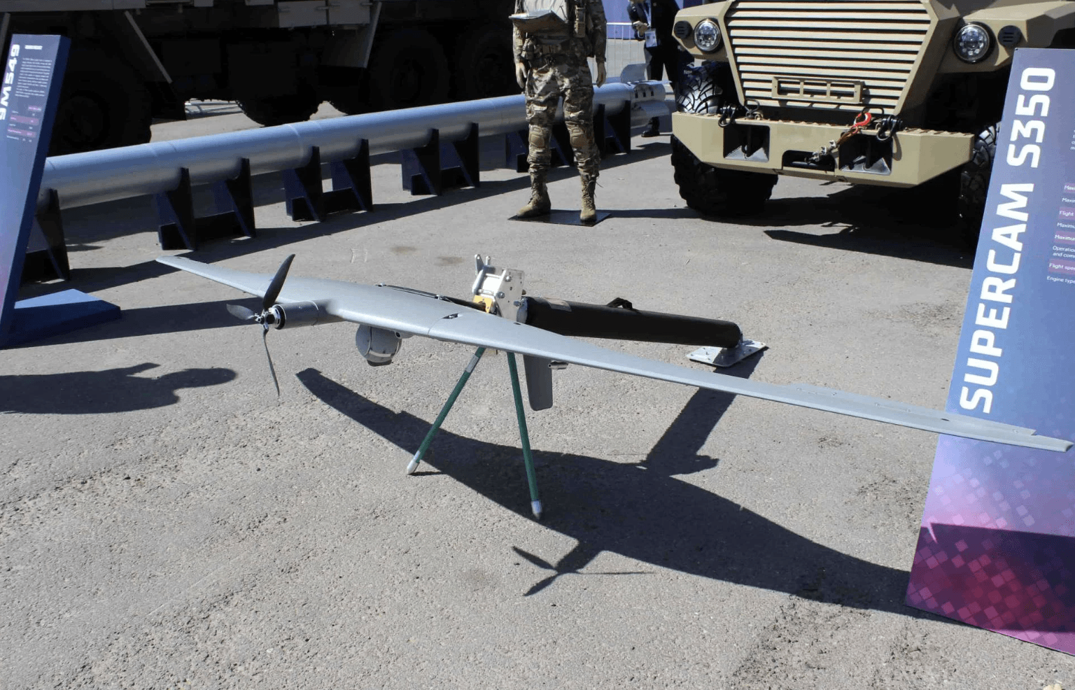 Quân sự thế giới hôm nay (12-2): Nga giới thiệu UAV Supercam S350 tại WDS 2026