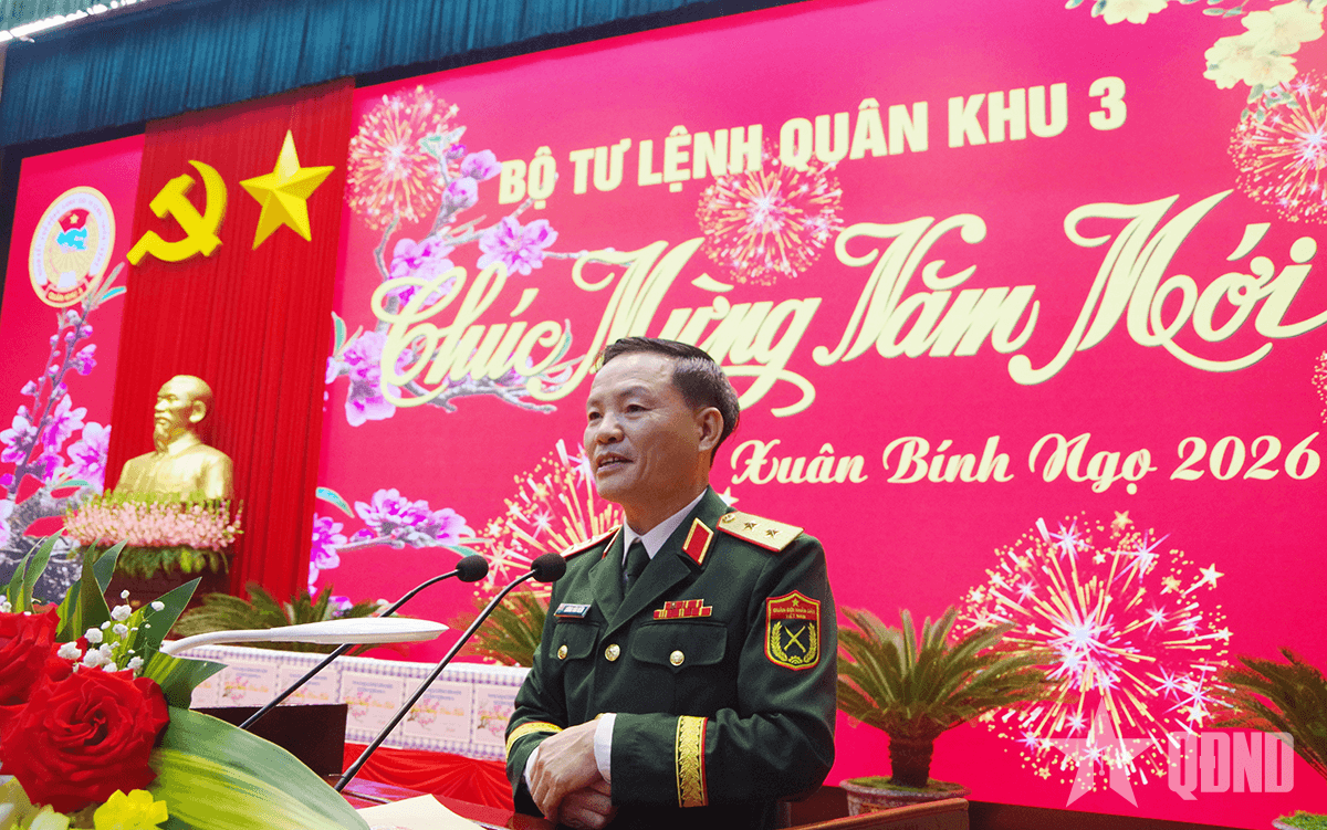 Bộ Tư lệnh Quân khu 3 tổ chức Chương trình đón Giao thừa, mừng Xuân Bính Ngọ 2026