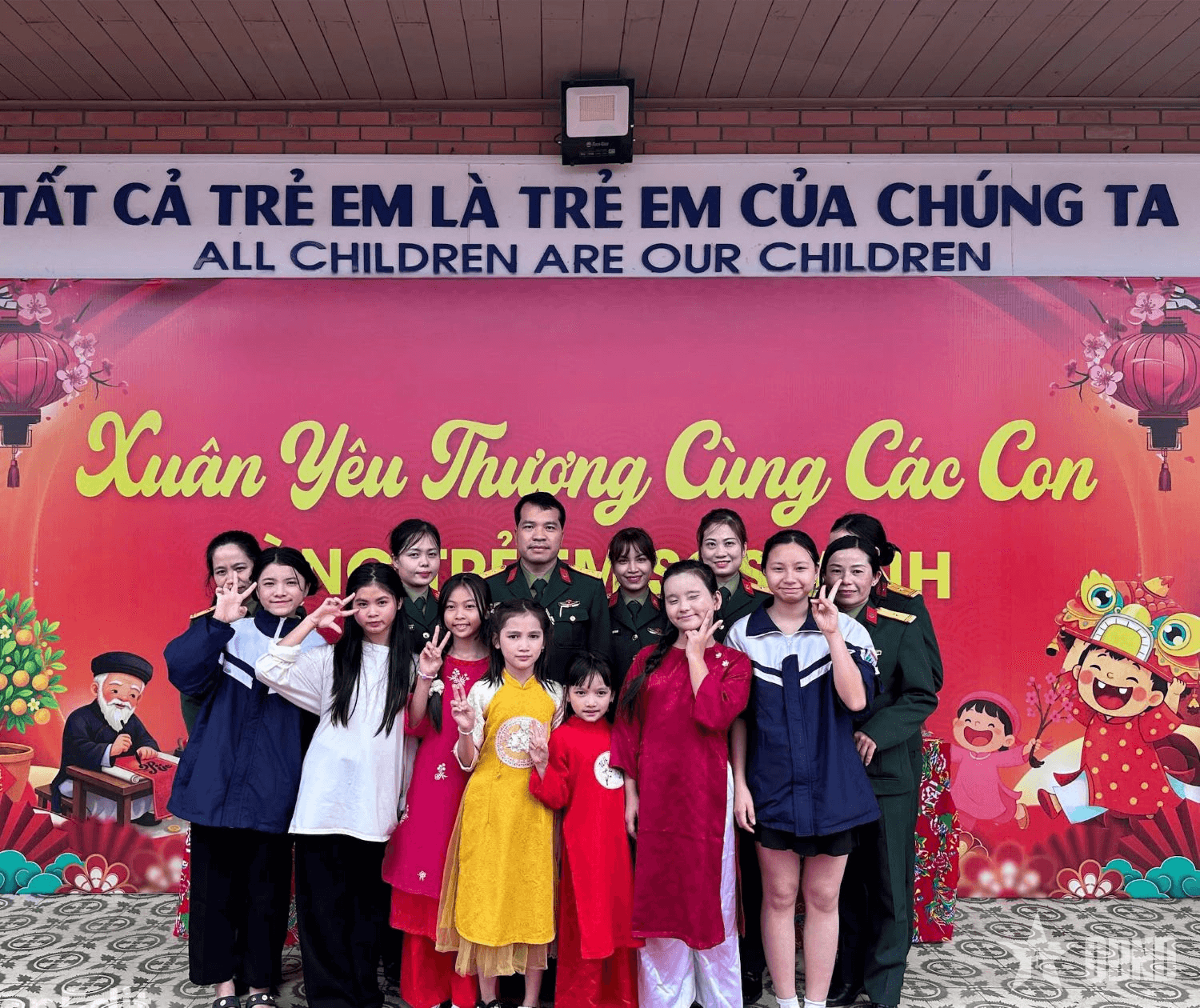 Xuân sẻ chia ở Làng trẻ em SOS Vinh