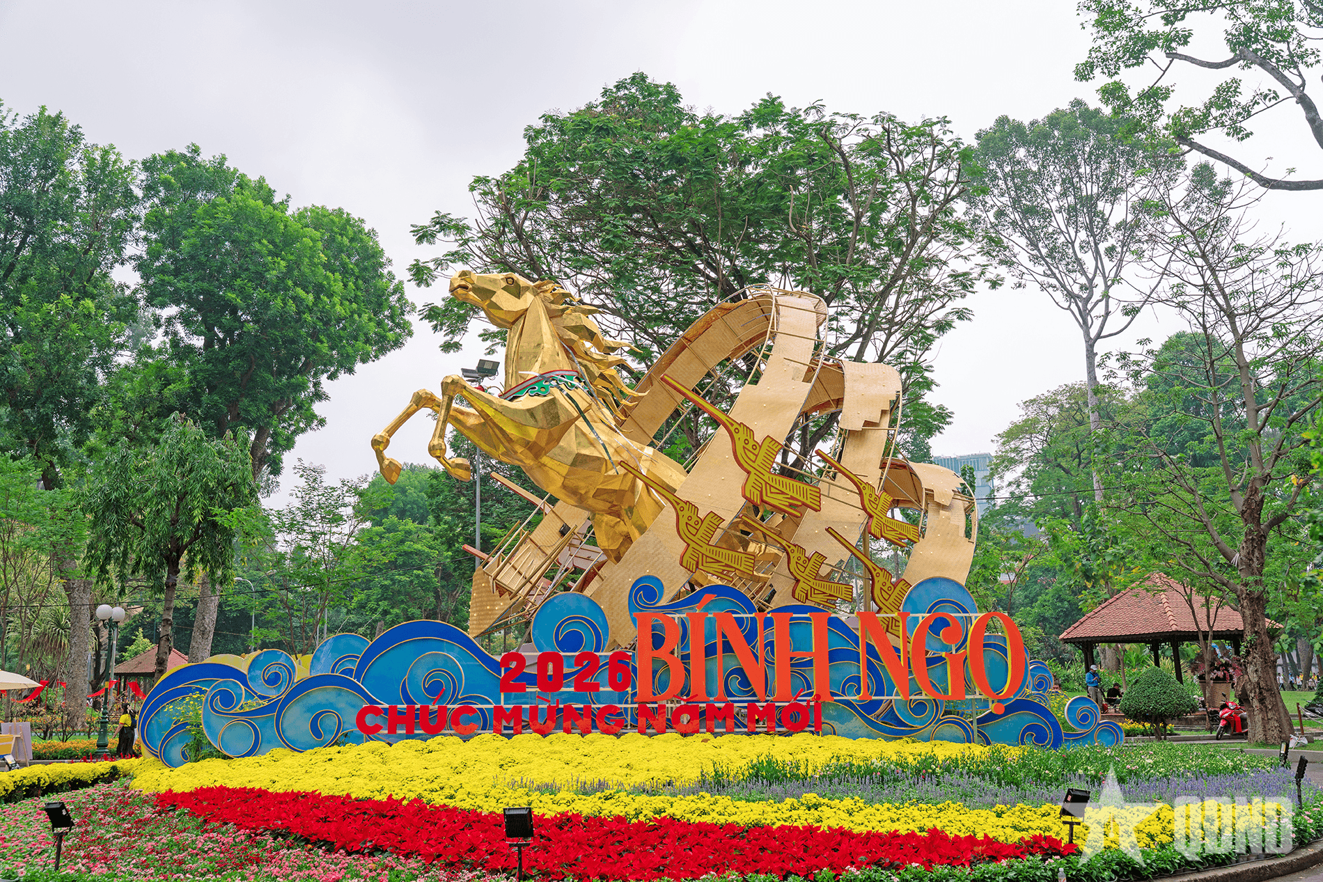 Hoa Sen Home đồng hành Hội Hoa Xuân TP Hồ Chí Minh tạo nên không gian Xuân hội tụ