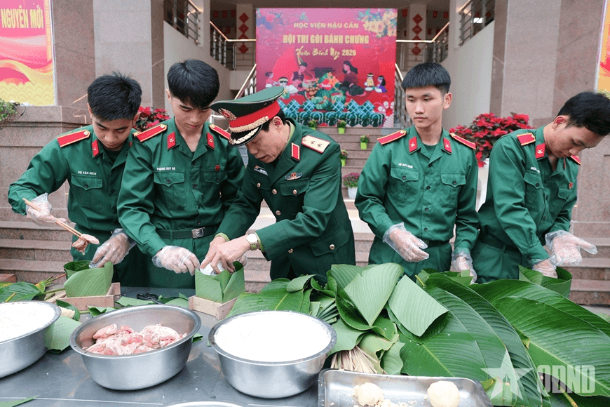 Học viện Hậu cần tổ chức nhiều hoạt động văn hóa dịp Tết Nguyên đán