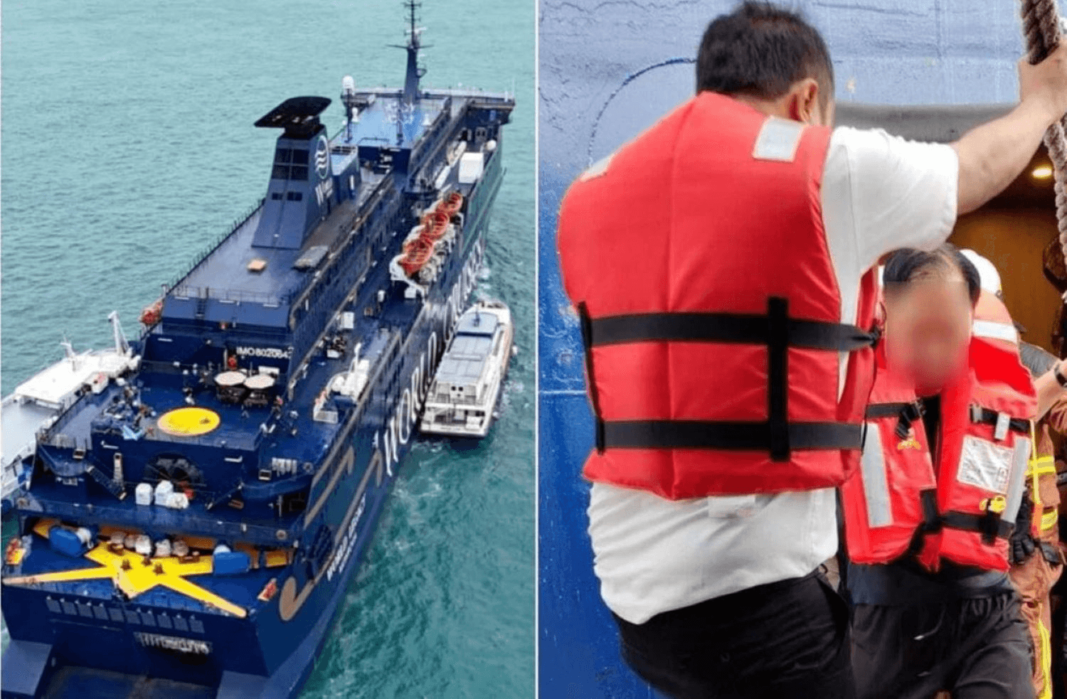Singapore: Cháy tàu du lịch World Legacy, hàng trăm người phải sơ tán