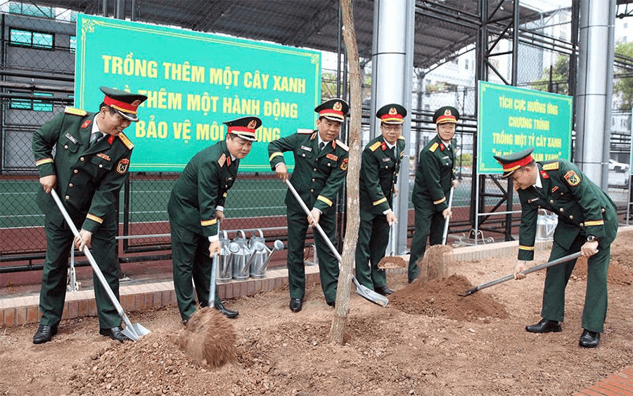 Học viện Chính trị tổ chức “Tết trồng cây đời đời nhớ ơn Bác Hồ” Xuân Bính Ngọ 2026