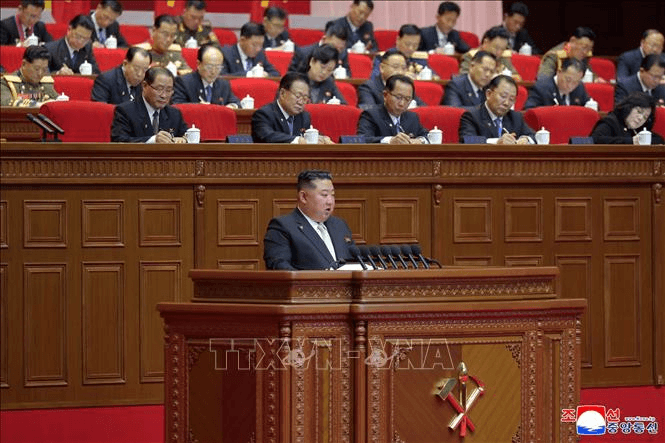 Nhà lãnh đạo Kim Jong Un tái đắc cử Tổng Bí thư Đảng Lao động Triều Tiên