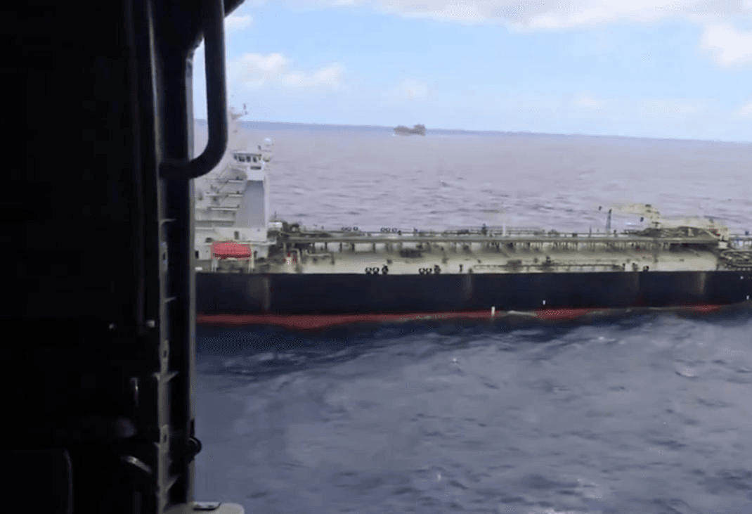 Mỹ xác nhận chặn tàu chở dầu liên quan Venezuela ở Ấn Độ Dương