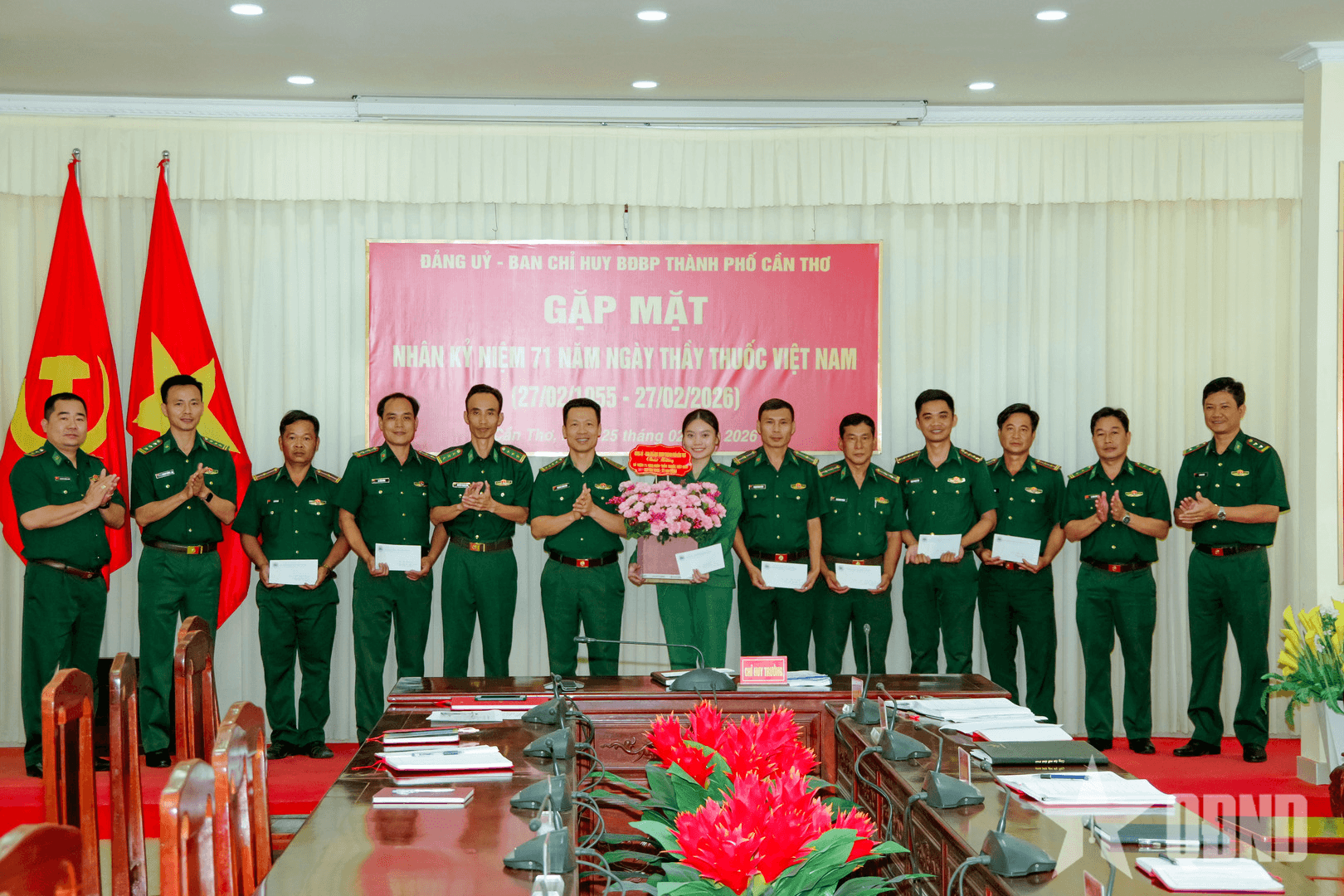 Bộ đội Biên phòng TP Cần Thơ: Gặp mặt kỷ niệm 71 năm Ngày thầy thuốc Việt Nam