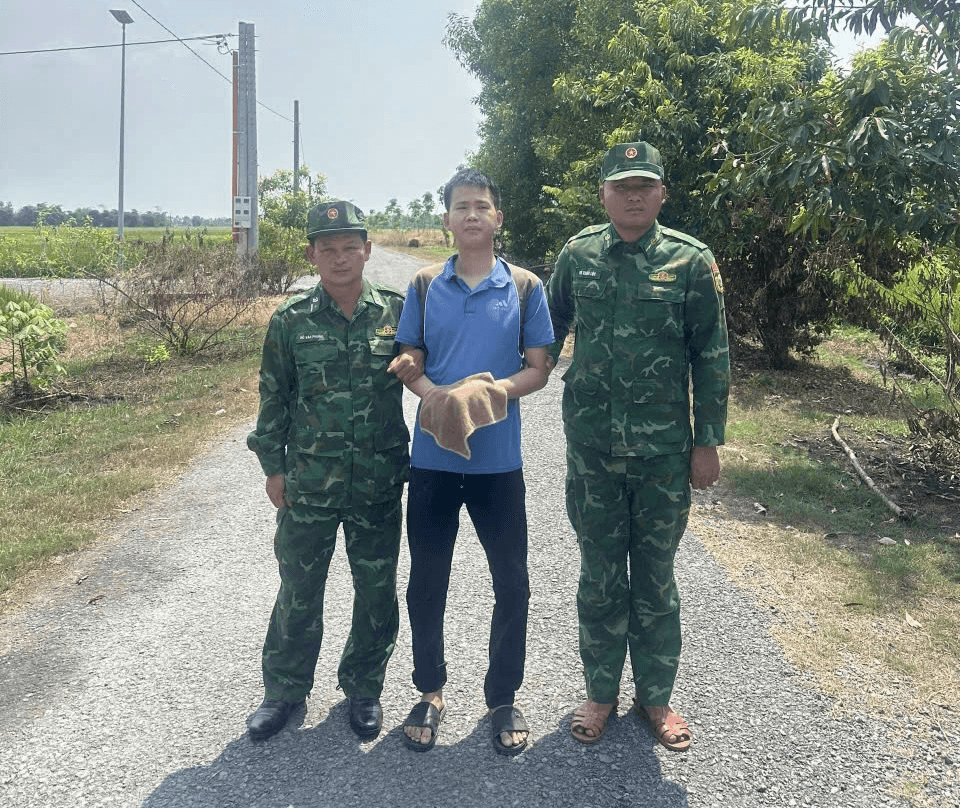 Biên phòng Tây Ninh: Bắt giữ 1 đối tượng đang bị truy nã