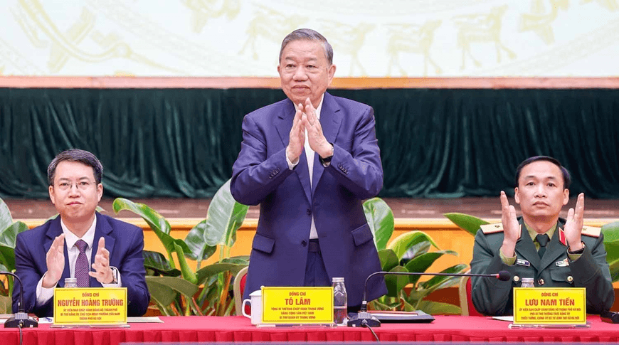 Tổng Bí thư Tô Lâm: Giữ vững ổn định để phát triển và nâng cao đời sống nhân dân