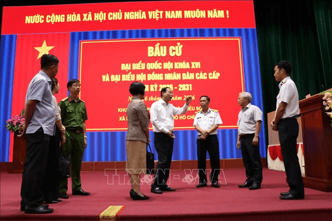 Thành phố Hồ Chí Minh sẵn sàng cho bầu cử sớm trên biển sáng 26-2