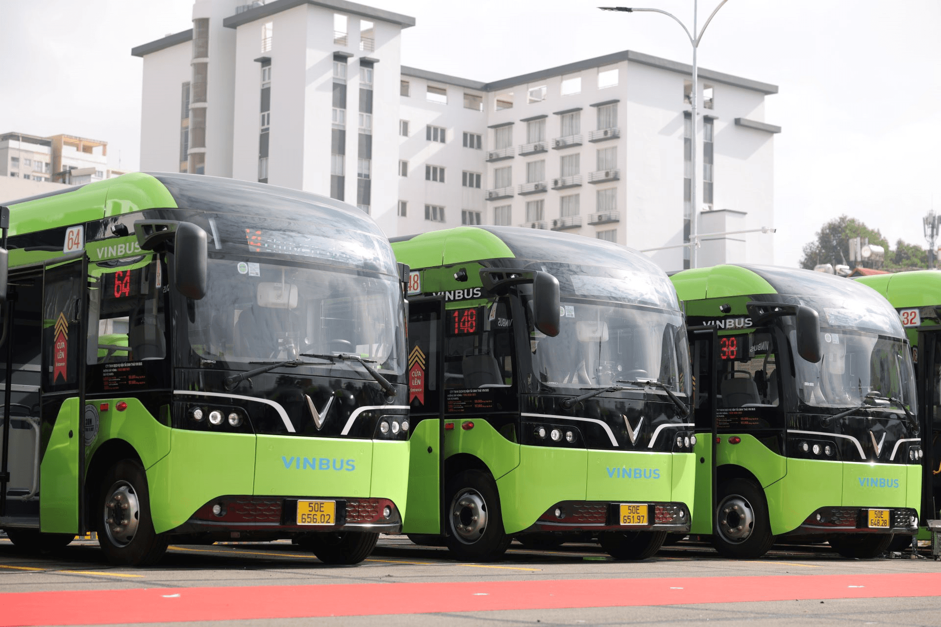 VinBus vận hành 9 tuyến buýt điện mới tại TP Hồ Chí Minh