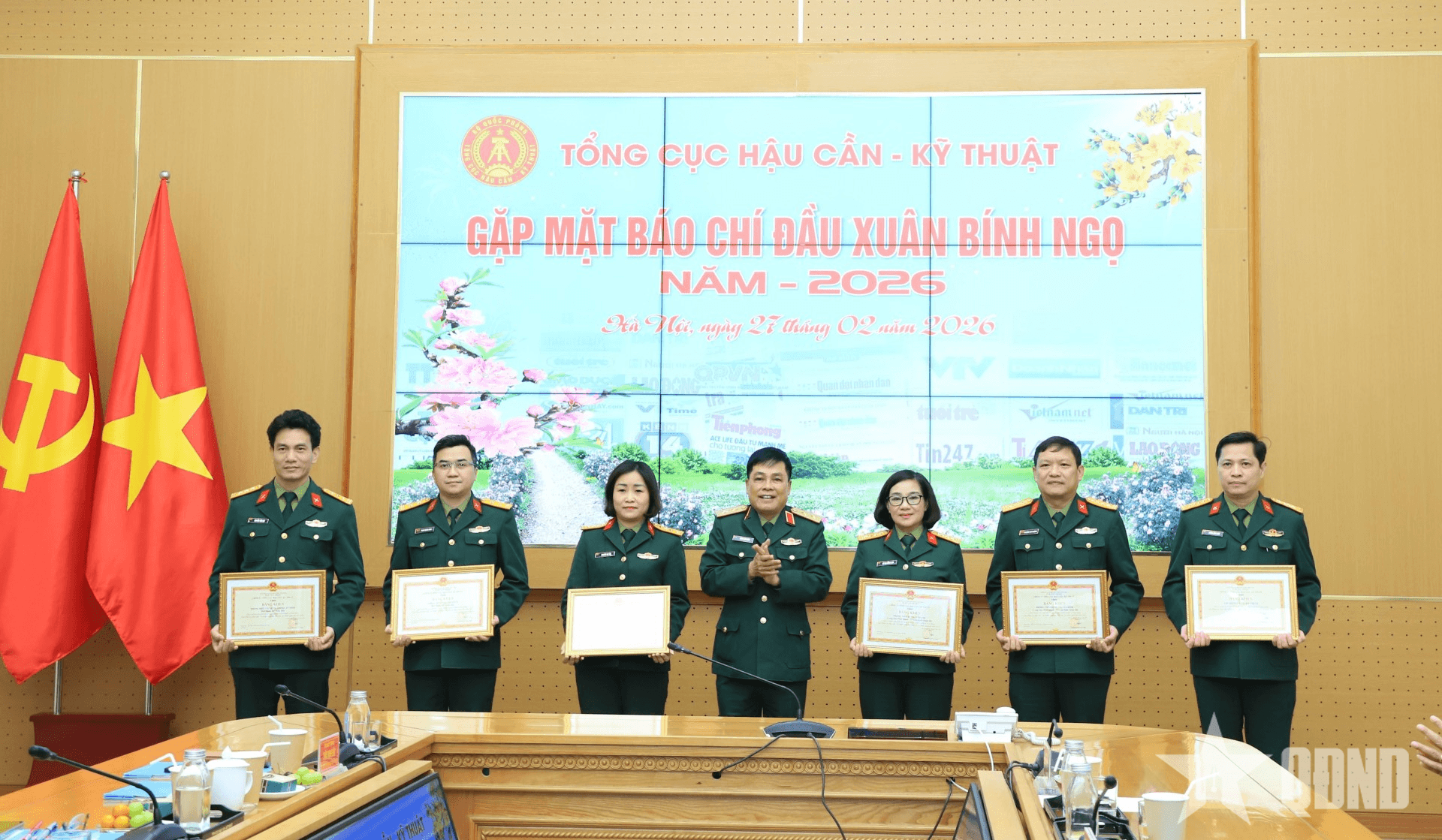 Phối hợp chặt chẽ, tuyên truyền hiệu quả về ngành hậu cần, kỹ thuật Quân đội