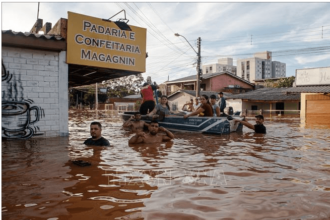 Brazil: 55 người thiệt mạng do lũ lụt
