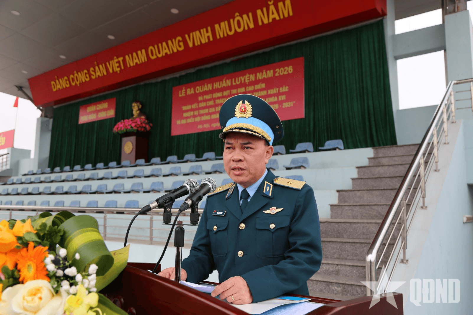 Khối cơ quan Quân chủng Phòng không - Không quân tổ chức Lễ ra quân huấn luyện năm 2026