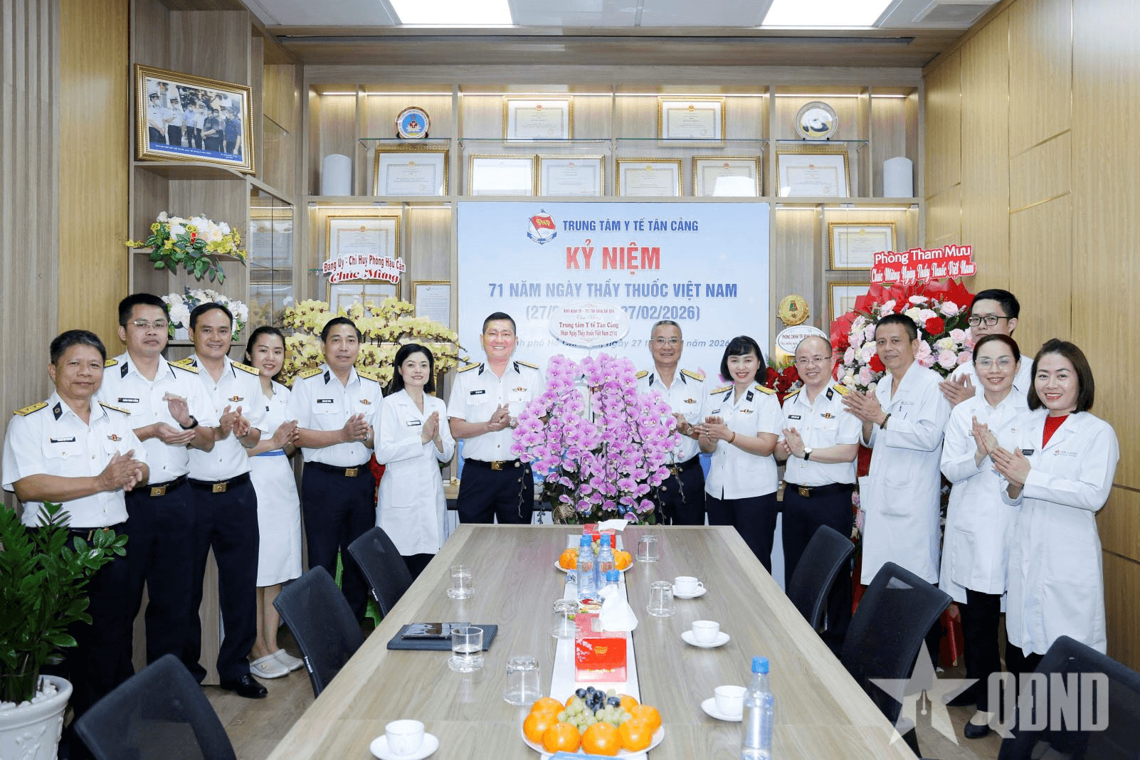 Binh đoàn 20 chúc mừng Ngày Thầy thuốc Việt Nam