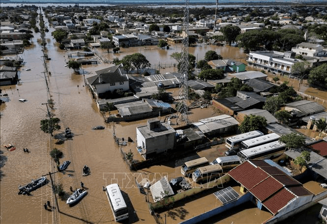 Brazil: Ít nhất 68 người thiệt mạng do mưa lớn