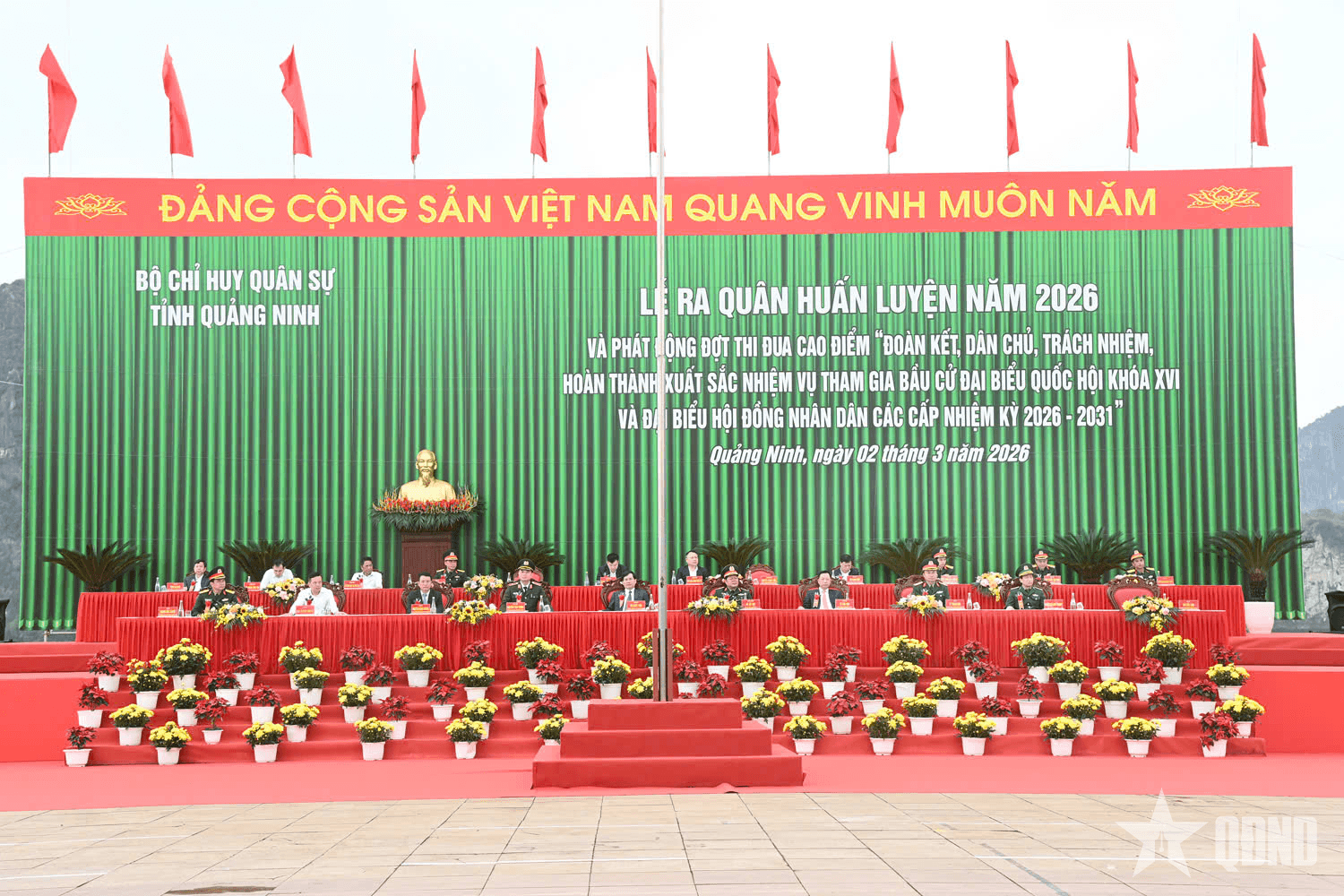 Lực lượng vũ trang tỉnh Quảng Ninh ra quân huấn luyện năm 2026