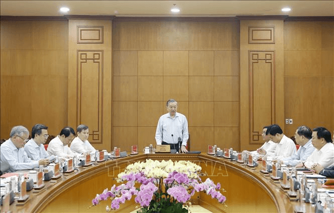 Tổng Bí thư Tô Lâm: Tiếp tục kiên quyết, kiên trì đấu tranh chống “giặc nội xâm” với tư duy, cách làm mới