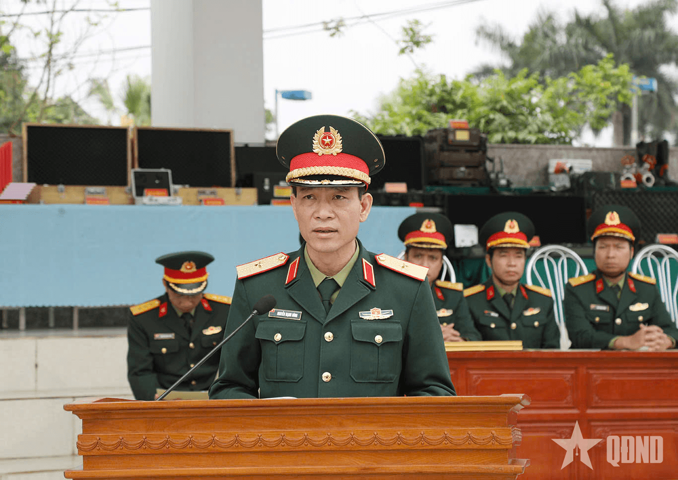 Lễ ra quân huấn luyện tại Lữ đoàn 649