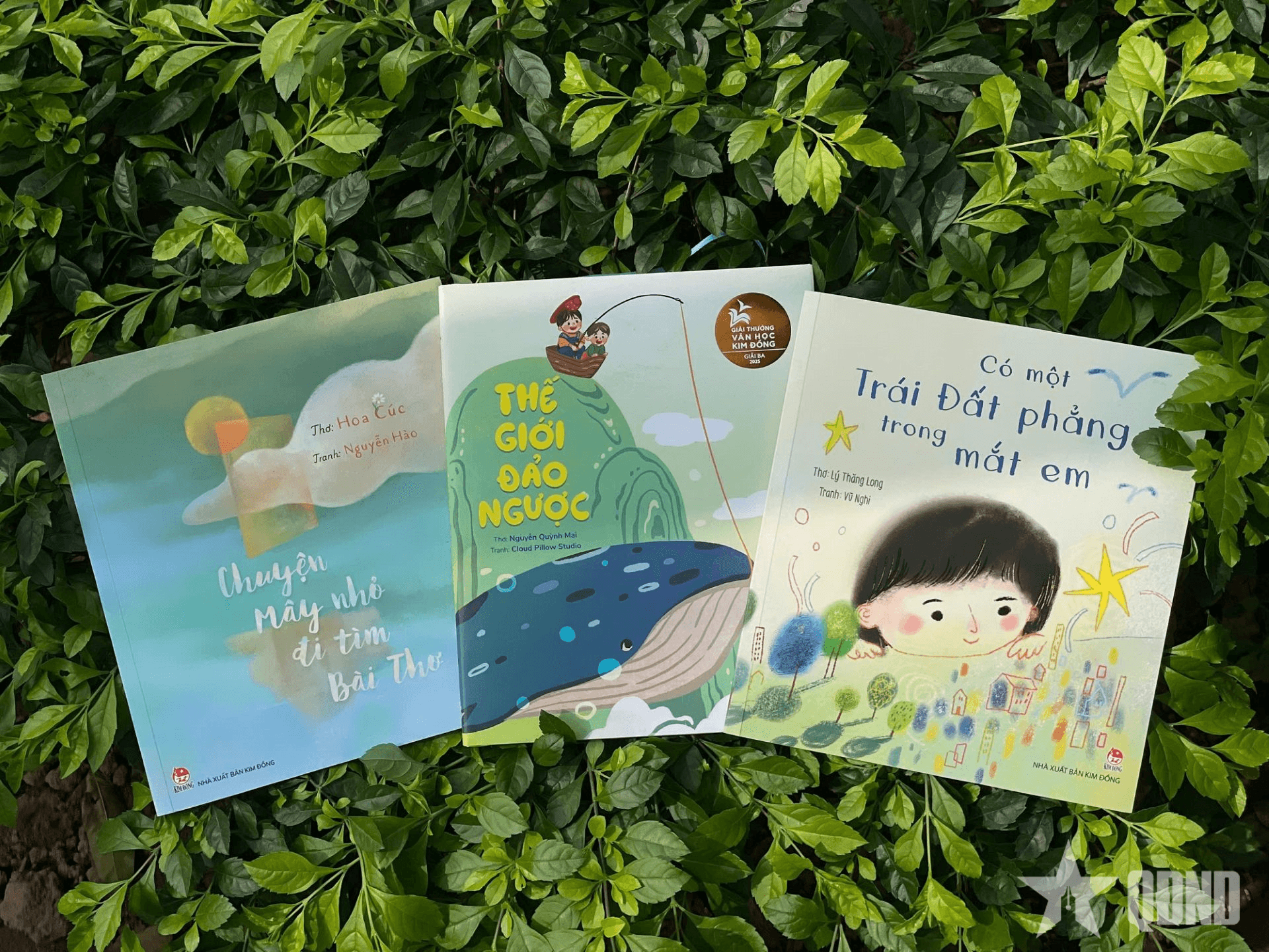 Nhà xuất bản Kim Đồng ra mắt ba tập thơ thiếu nhi mới