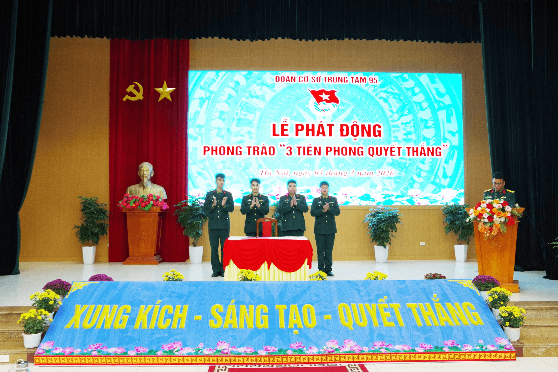 Phát động Phong trào “3 Tiên phong quyết thắng”