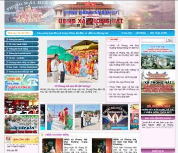 TRANG THÔNG TIN ĐIỆN TỬ CẤP XÃ